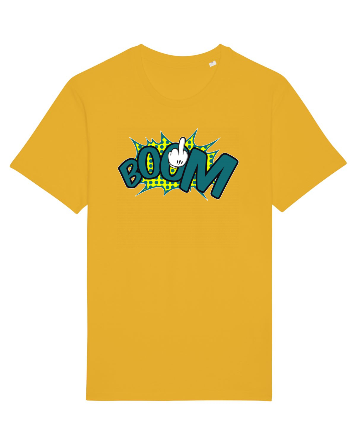 Tricou mânecă scurtă Unisex Rocker Spectra Yellow
