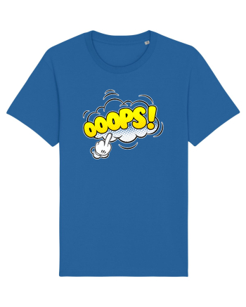 Oops! Fuck you! Royal Blue