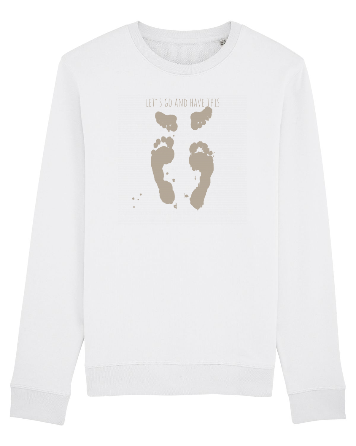 Bluză mânecă lungă Unisex Rise White