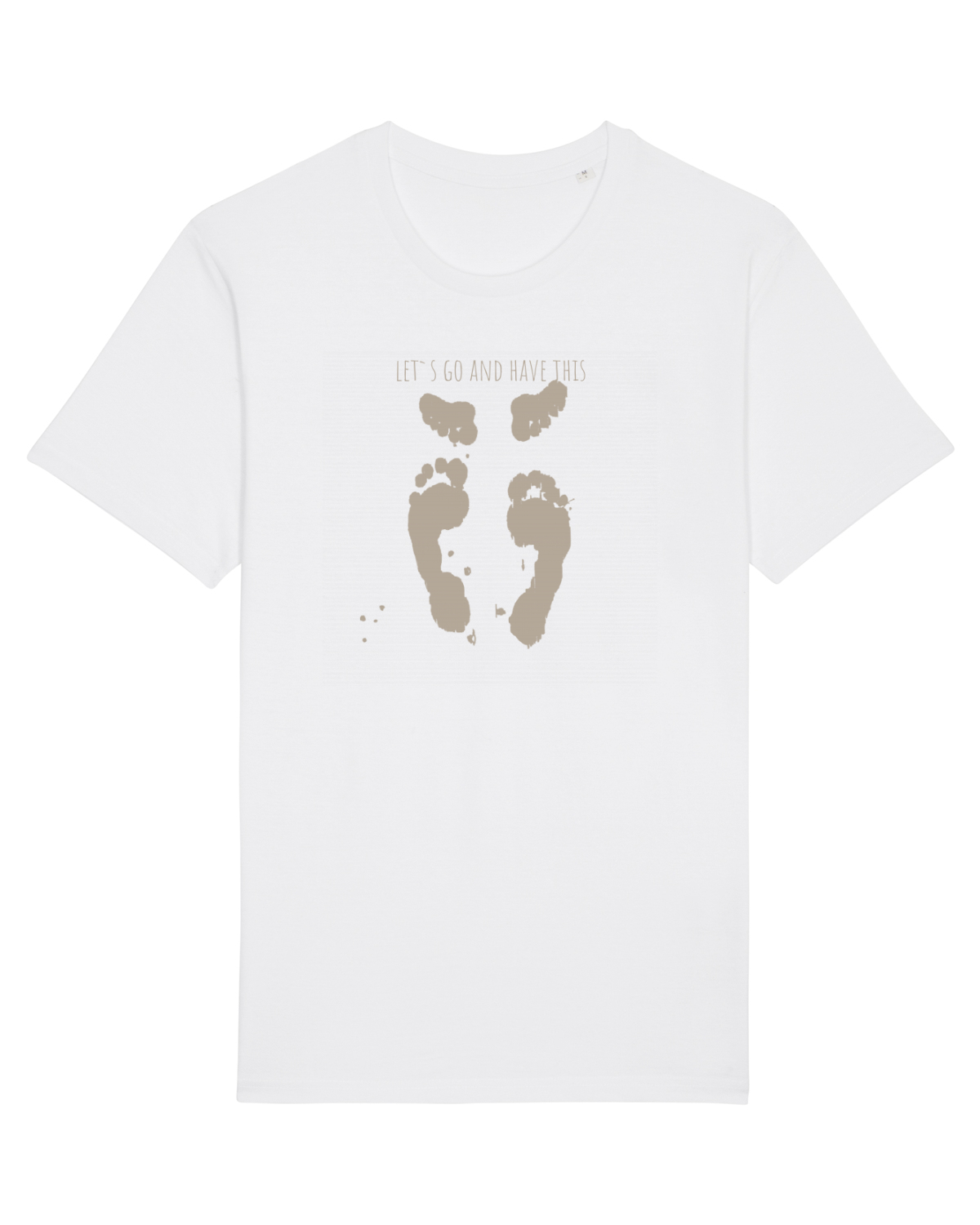 Tricou mânecă scurtă Unisex Rocker White