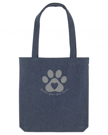 Place / Pwace your paw here Midnight Blue