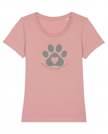 Place / Pwace your paw here Canyon Pink