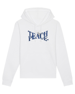 Teach peace! Hanorac Unisex Drummer