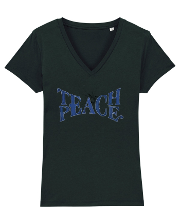 Teach peace! Black