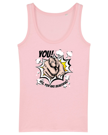 You are beautiful Cotton Pink