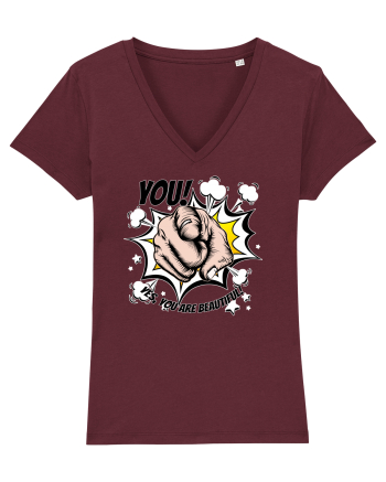 You are beautiful Burgundy