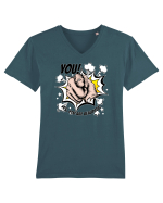 You are beautiful Tricou mânecă scurtă guler V Bărbat Presenter