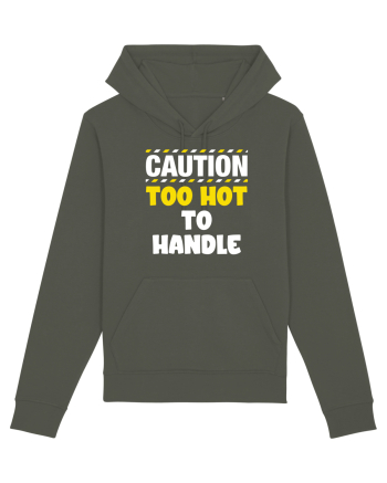 Caution - too hot to handle Khaki