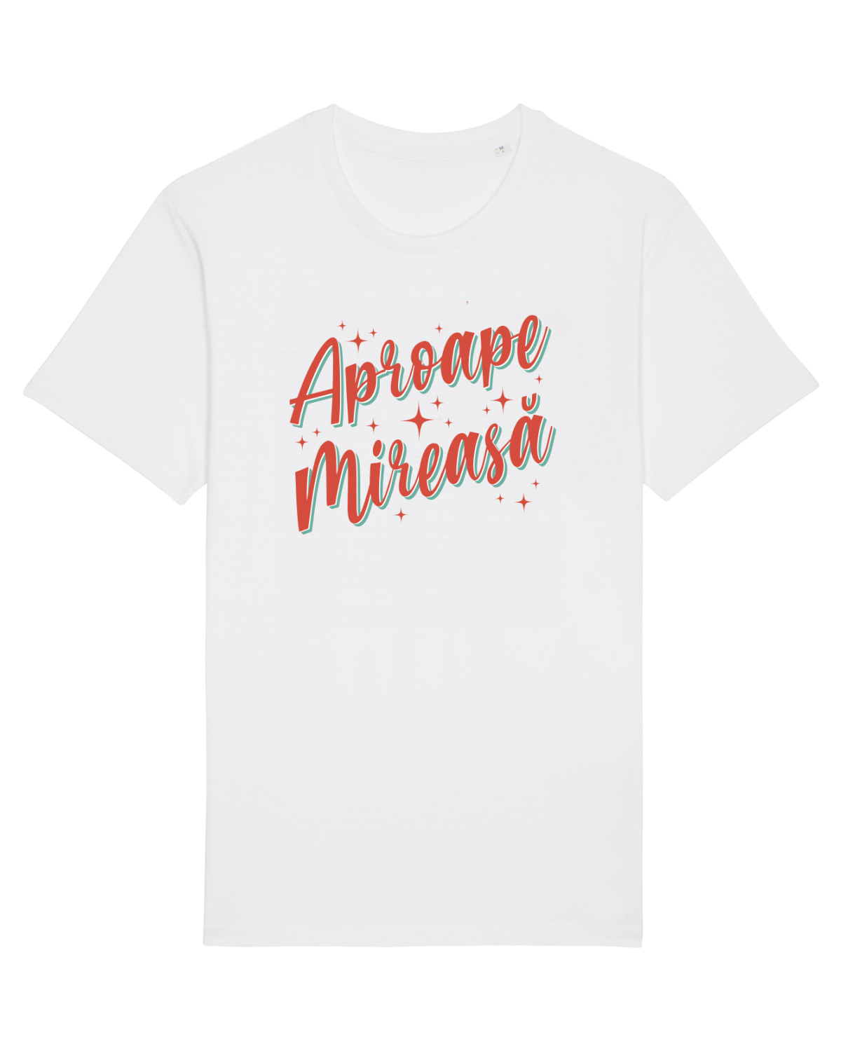 Tricou mânecă scurtă Unisex Rocker White