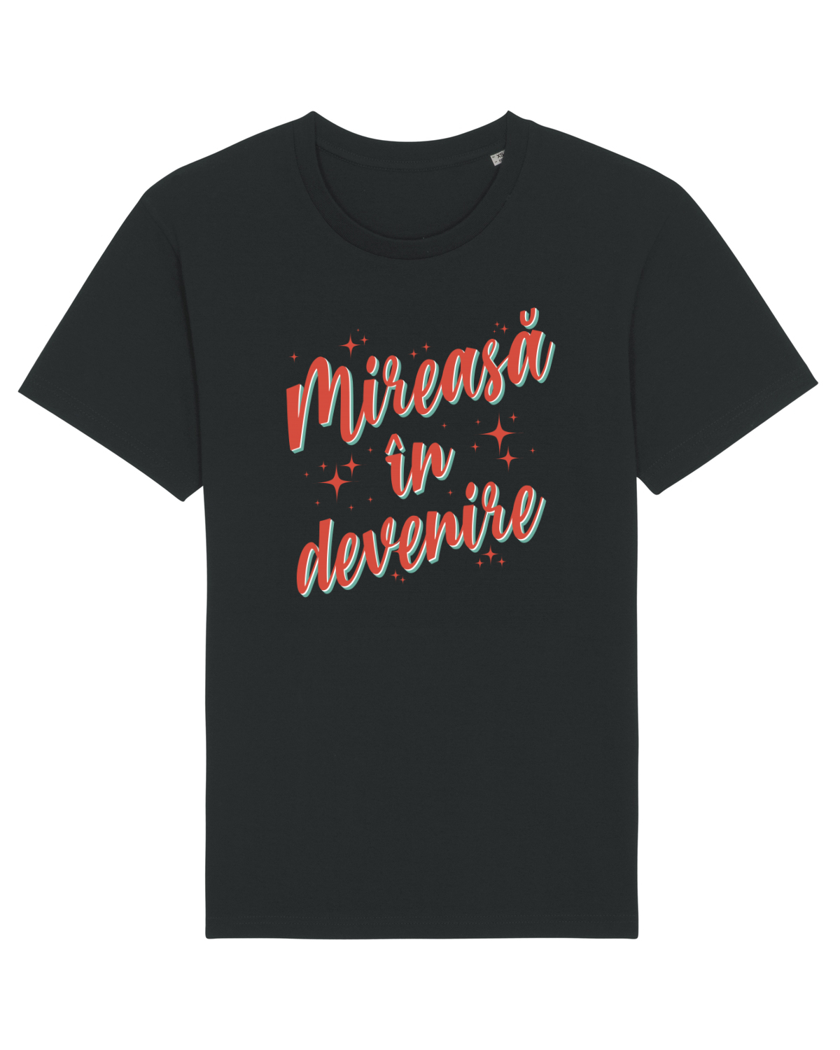 Tricou mânecă scurtă Unisex Rocker Black