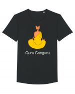 Guru Canguru Tricou mânecă scurtă guler larg Bărbat Skater