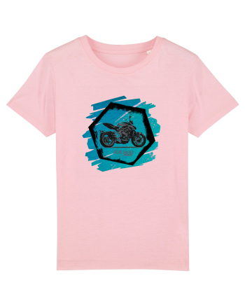 Motorcycles are Fun  Cotton Pink