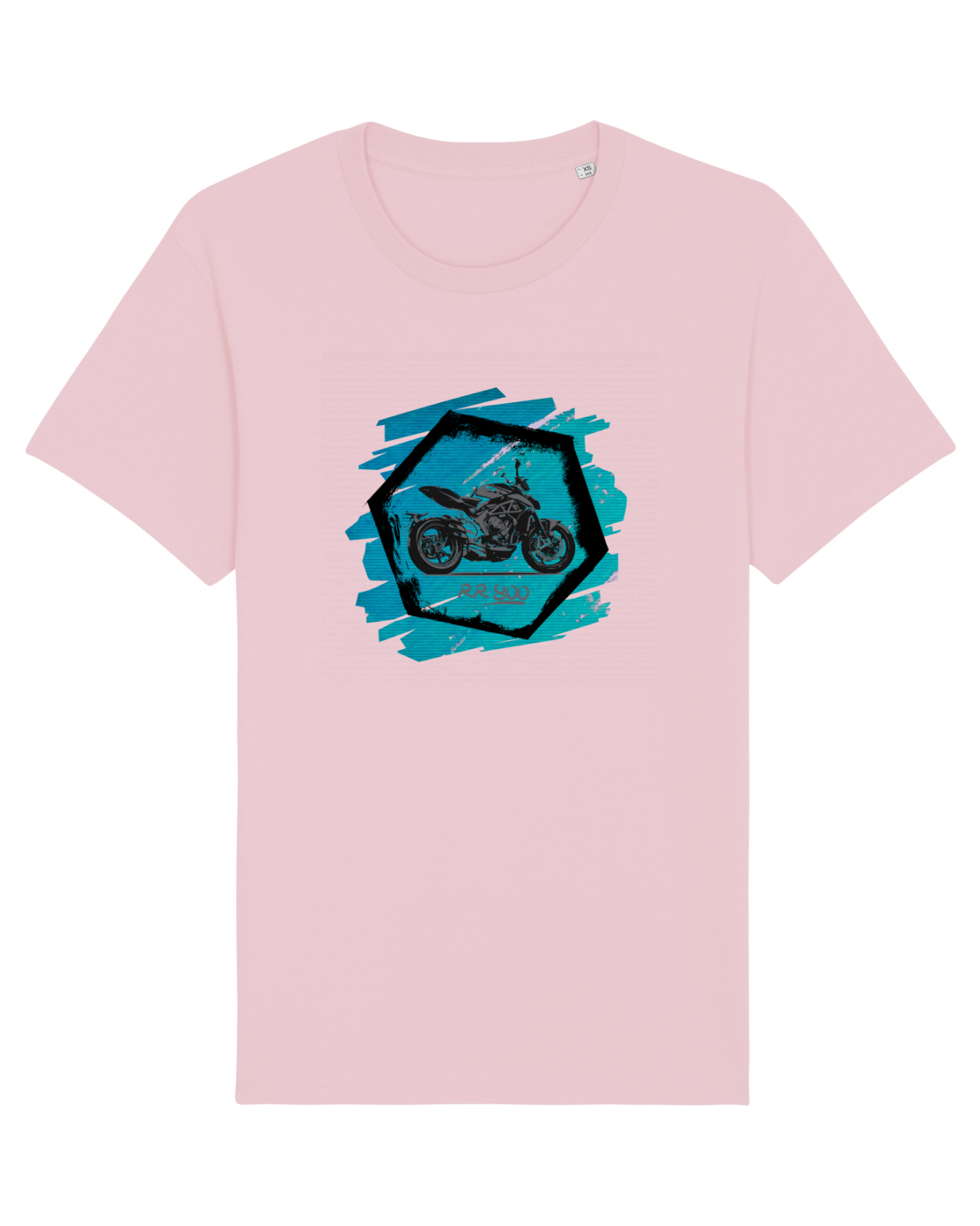 Tricou mânecă scurtă Unisex Rocker Cotton Pink