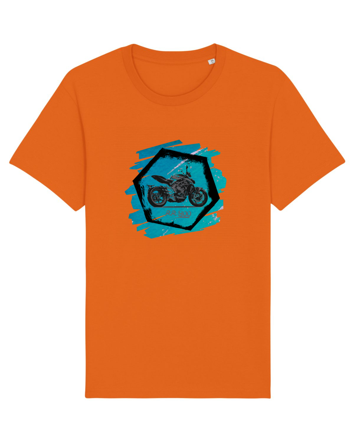 Tricou mânecă scurtă Unisex Rocker Bright Orange