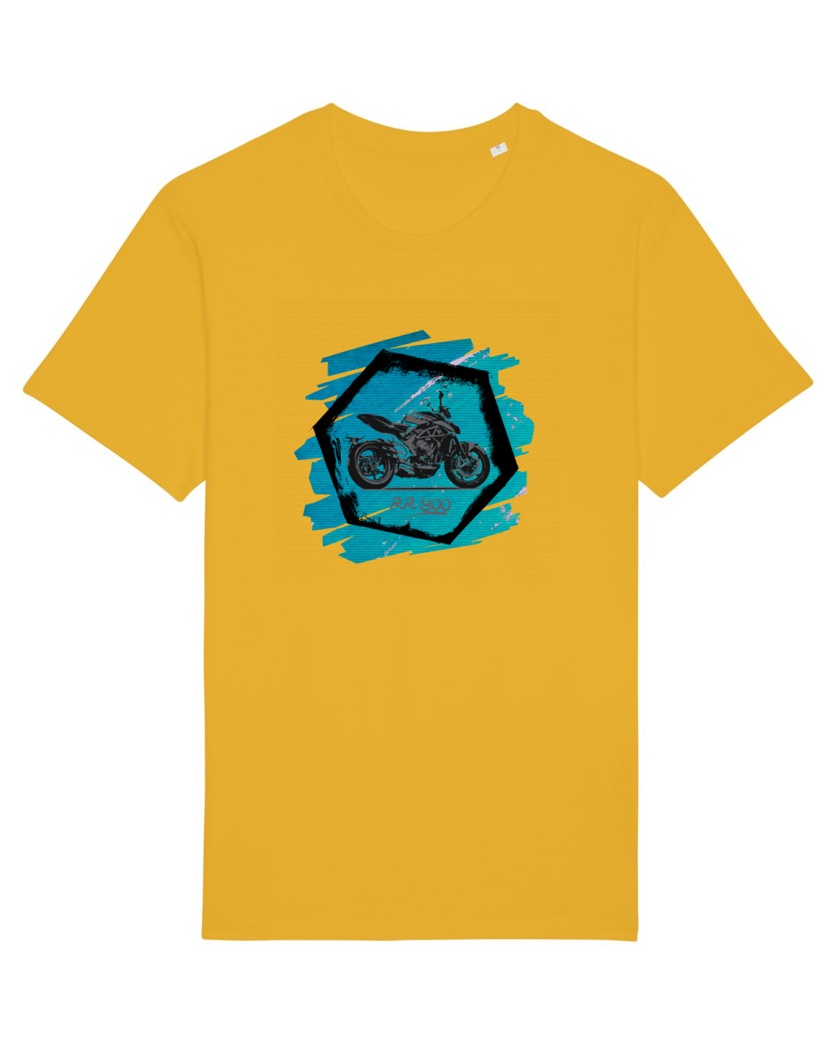 Tricou mânecă scurtă Unisex Rocker Spectra Yellow