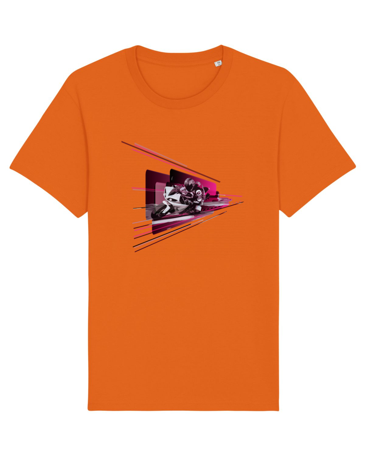 Tricou mânecă scurtă Unisex Rocker Bright Orange