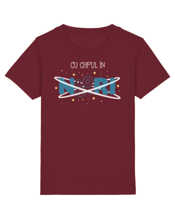 Cu capul în nori Burgundy