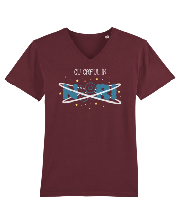 Cu capul în nori Burgundy