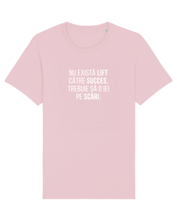 Pe Scări Cotton Pink