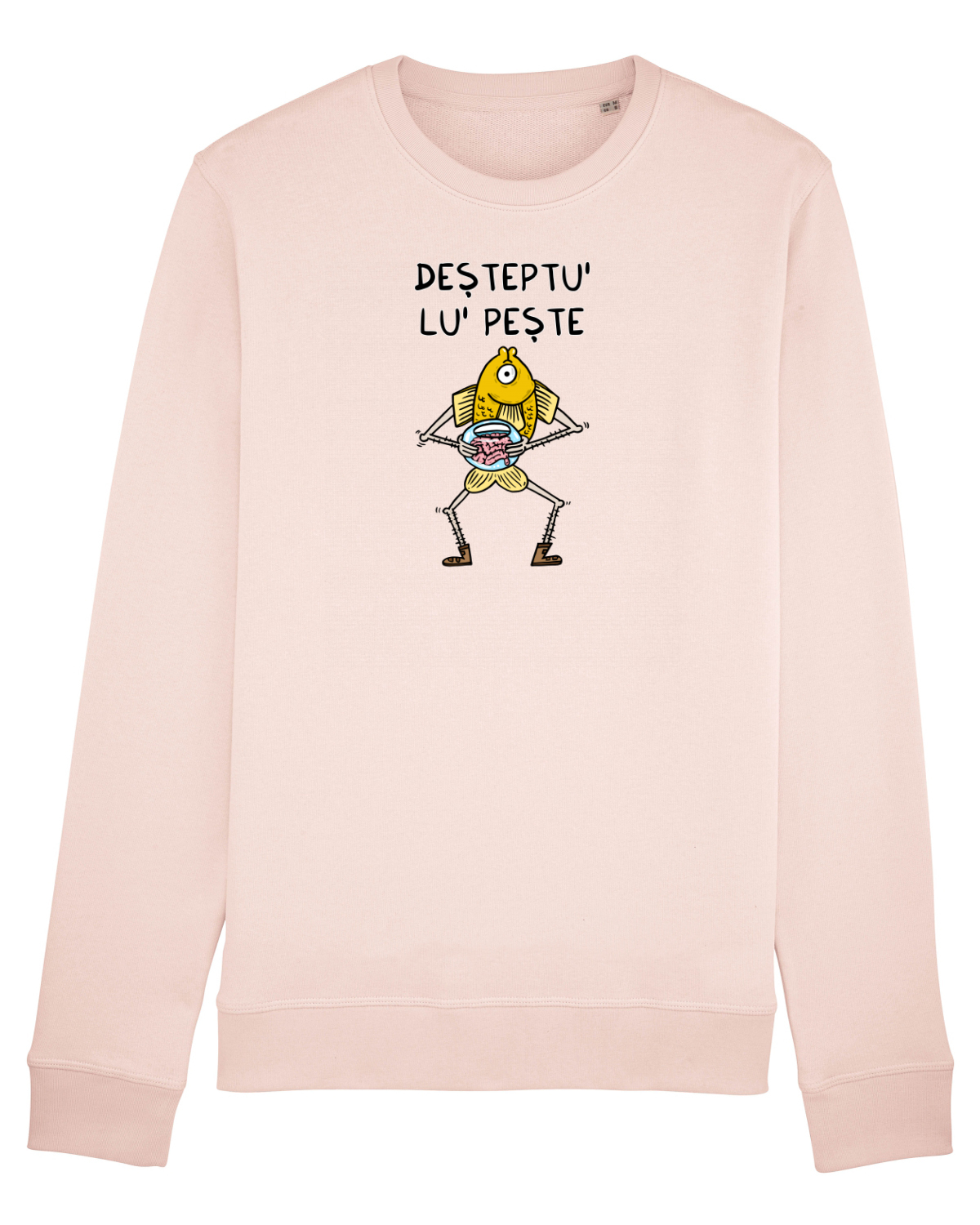 Bluză mânecă lungă Unisex Rise Candy Pink