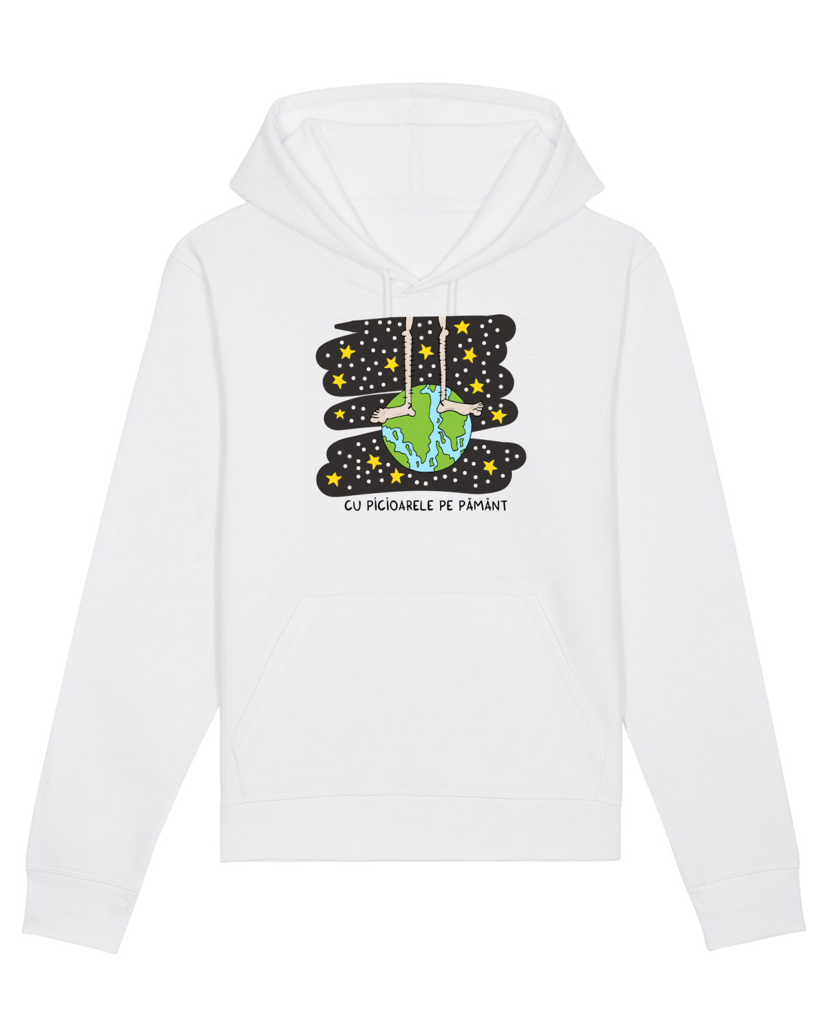 Hanorac Unisex Drummer White