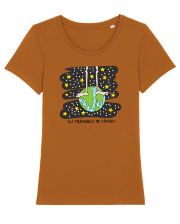 Cu picioarele pe pământ Roasted Orange