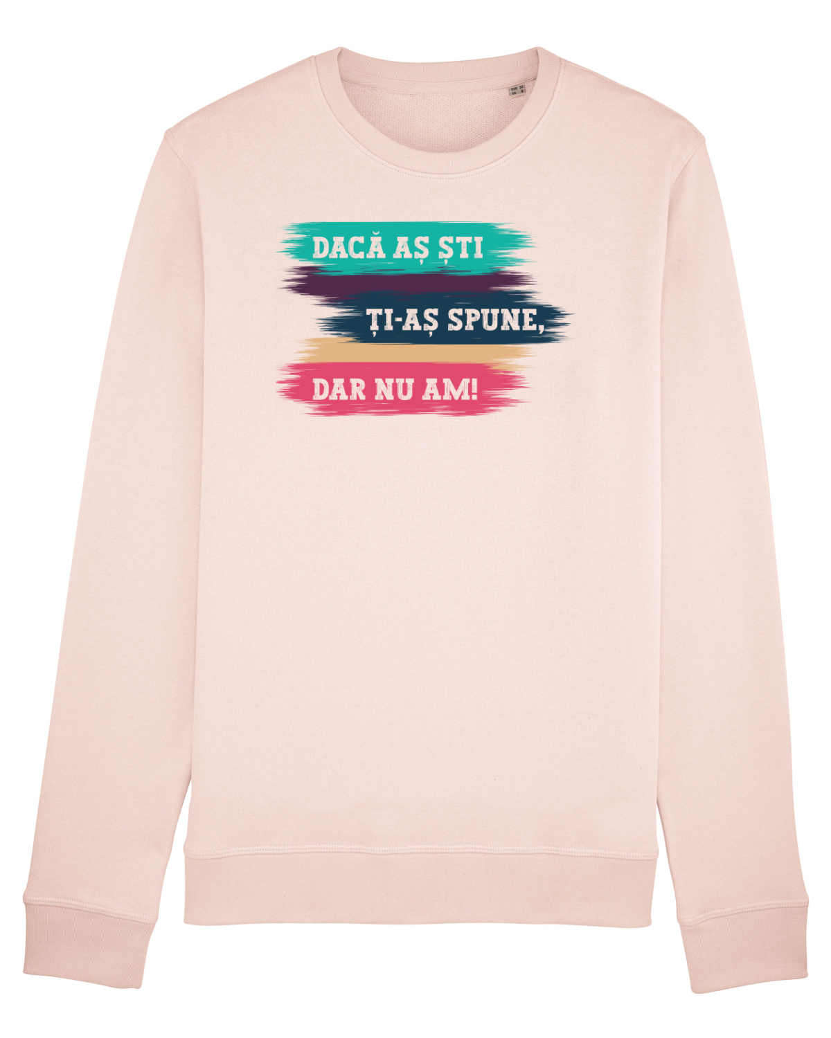 Bluză mânecă lungă Unisex Rise Candy Pink