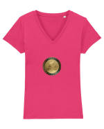 GoldWing  Badge 1.1 Tricou mânecă scurtă guler V Damă Evoker