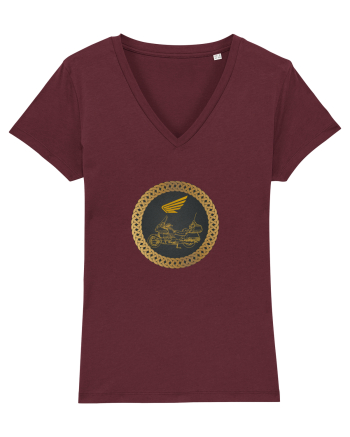 Goldwing Badge V1.3 Burgundy