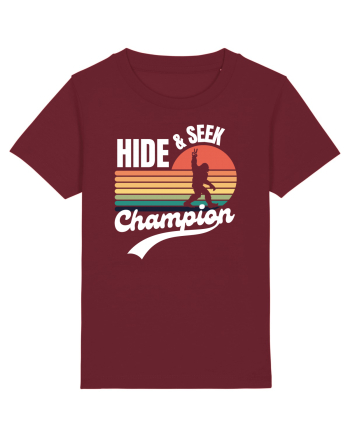 Retro Bigfoot Burgundy