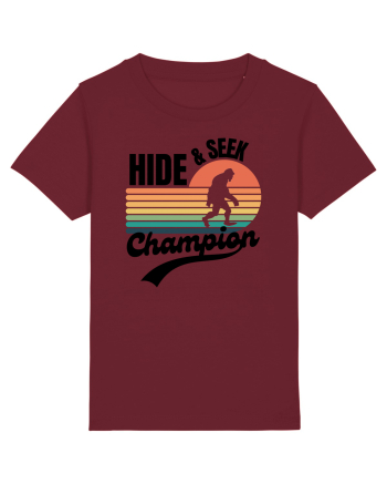 Retro Bigfoot Burgundy