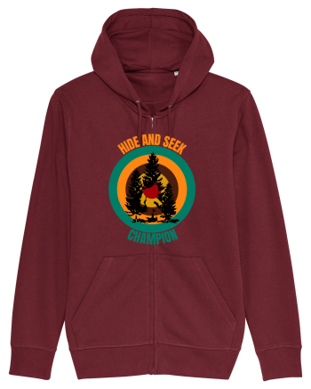 Retro Bigfoot Burgundy