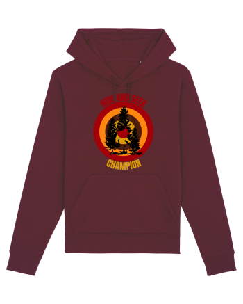 Retro Bigfoot Burgundy