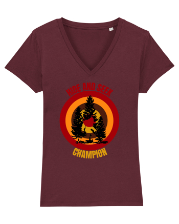 Retro Bigfoot Burgundy