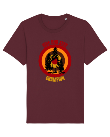 Retro Bigfoot Burgundy