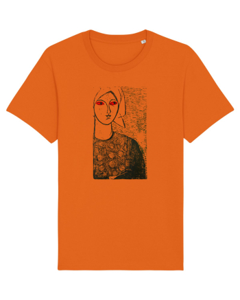 Fata de la Dunăre cu ochii roșii Bright Orange