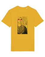 Fata de la Dunăre cu ochii roșii Tricou mânecă scurtă Unisex Rocker