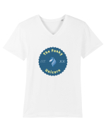 The Funky Unicorn Tricou mânecă scurtă guler V Bărbat Presenter