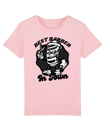 Best Barber In Town Cotton Pink