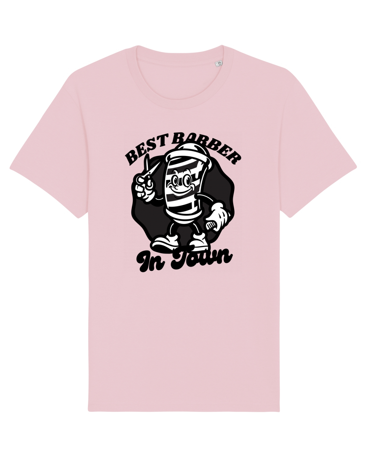 Tricou mânecă scurtă Unisex Rocker Cotton Pink