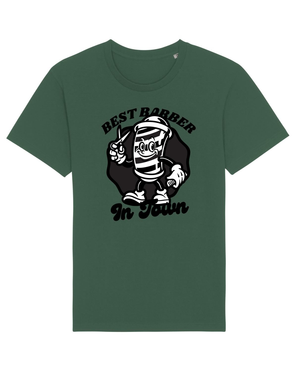 Tricou mânecă scurtă Unisex Rocker Bottle Green