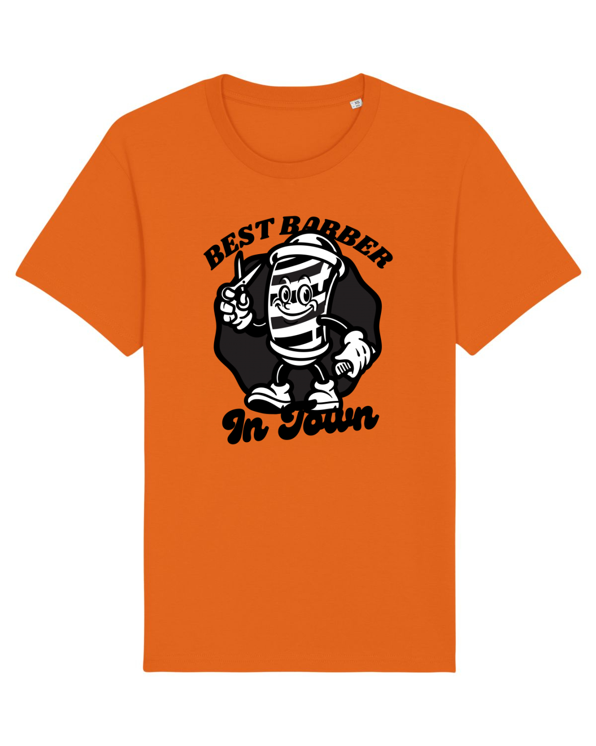 Tricou mânecă scurtă Unisex Rocker Bright Orange