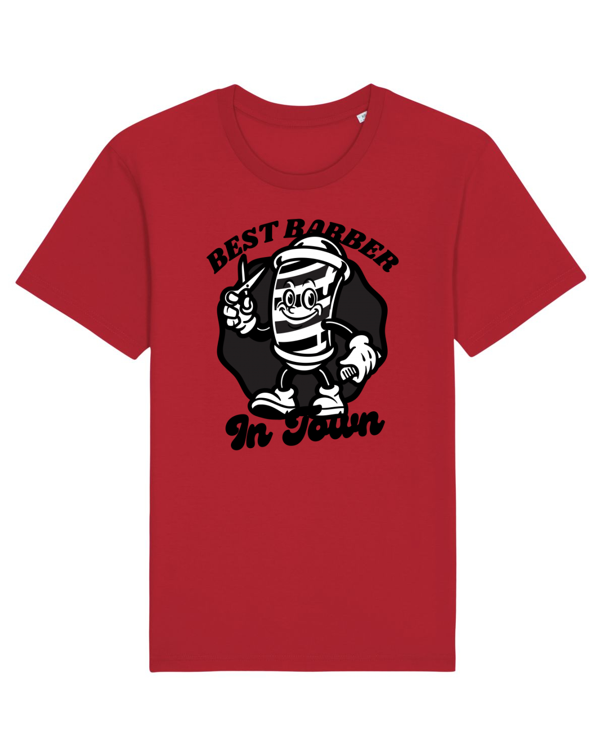 Tricou mânecă scurtă Unisex Rocker Red