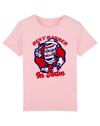 Best Barber In Town Cotton Pink