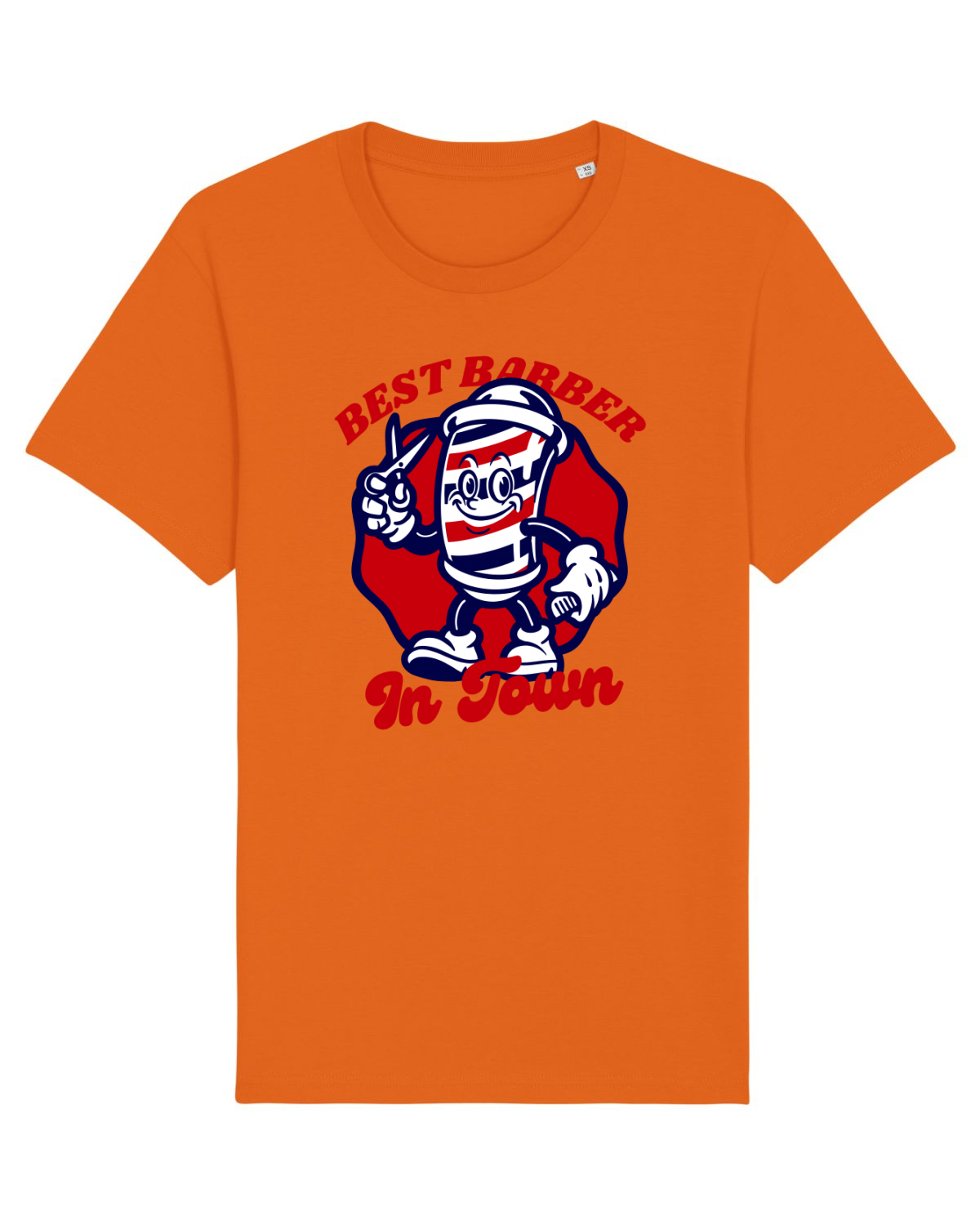 Tricou mânecă scurtă Unisex Rocker Bright Orange