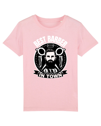Best Barber In Town Cotton Pink