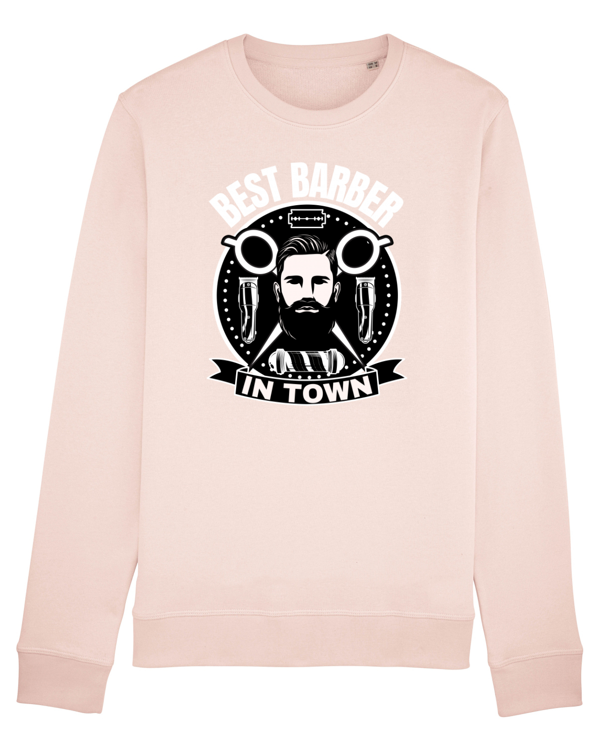 Bluză mânecă lungă Unisex Rise Candy Pink