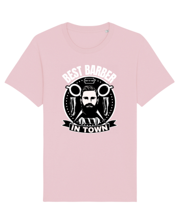 Best Barber In Town Cotton Pink
