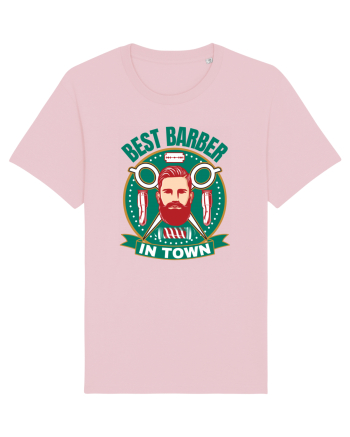 Best Barber In Town Cotton Pink