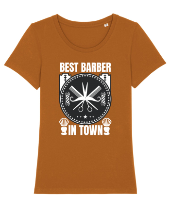 Best Barber In Town Roasted Orange